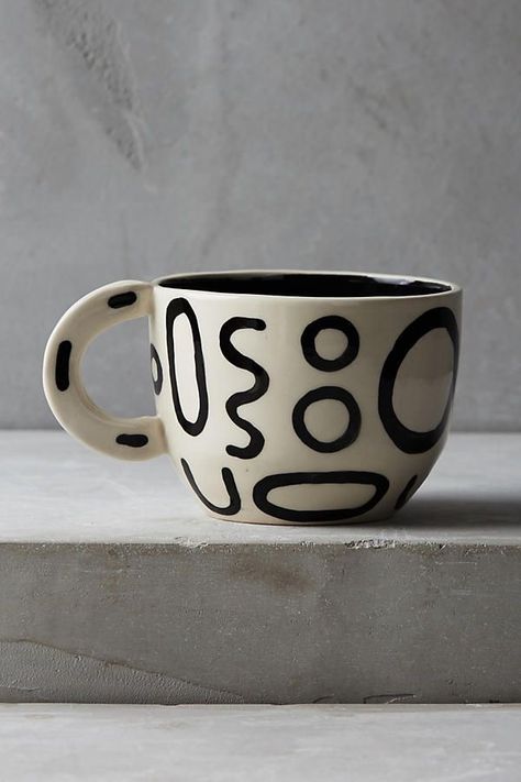 Ceramics Mug, Ceramic Cafe, Pottery Painting Designs, Tanah Liat, Diy Ceramic, Keramik Design, Pottery Crafts, Diy Pottery, Ceramics Pottery Art