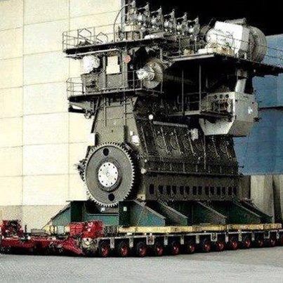 Worlds Largest Diesel Engine Wärtsilä-Sulzer RTA96-C, BHP - 109,000, 40 Feet Tall & 90 Feet Long. Fitted in Emma Marsk Ship. Soichiro Honda, Marine Engineering, Oil Tanker, Combustion Engine, Heavy Machinery, Common Rail, Nikola Tesla, Bugatti Veyron, Koenigsegg