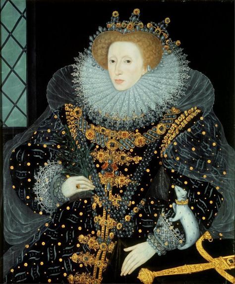 NTK 1: Queen Elizabeth I  •Became queen in 1558 •England became leader of Protestant nations in Europe, during her reign  •Repealed laws favoring Catholics  •Elizabeth named “the only supreme governor” of both church and state  •Moderate in foreign policy  •Balanced power to keep France and Spain from gaining too much power  •Could not avoid conflict with Spain, though she feared war would destroy England AK Ratu Elizabeth, Elizabethan Fashion, Marie Stuart, London Queen, Elizabethan Era, Tudor Dynasty, Tudor History, Mary Stuart, Elizabeth I