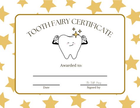 50 Free Tooth Fairy Card Printable Letters & Certificates - The Joy of Gifts Tooth Fairy Note Printable Free, Tooth Fairy Money, Tooth Fairy Note, Welding Gifts, Tooth Fairy Receipt, Tooth Keepsake, Note Printable, Tooth Fairy Certificate, Tooth Fairy Gifts