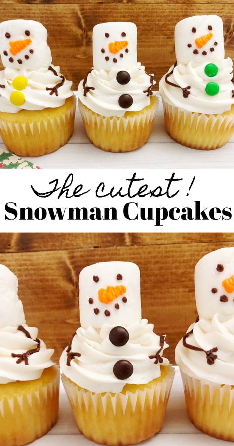 Christmas Party Food Ideas For Kids, Snowman Baking Ideas, Snowman Themed Party, Snowman Party Ideas, Yule Treats, Snow Cupcakes, Snowman Cupcakes Ideas, Marshmallow Snowflakes, Marshmallow Snowmen For Kids