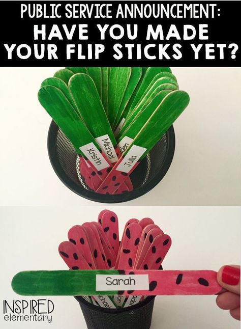 Flip Sticks, Classroom Management Preschool, Classroom Management Elementary, Classroom Management Plan, Classroom Discussion, Elementary Classroom Decor, Smart Tiles, Classroom Management Strategies, Classroom Organisation