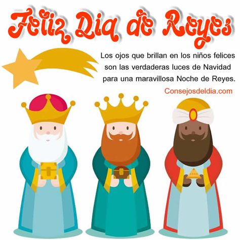 Frases con Fotos: Feliz dia de los Reyes Magos Happy Three Kings Day, Three Kings Day, Photography Apps, Kings Day, Three Kings, Social Networks, Amazing Photography, Santa Claus, Minecraft