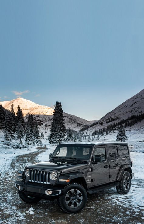 2020 Jeep Wrangler Sahara, Small Jeep Wrangler, All Black Jeep Wrangler Aesthetic, Jeep Cars Vehicles, Thar Jeep Aesthetic, Jeep Wrangler Aesthetic Wallpaper, Black Jeep Aesthetic, Jeep Wrangler 2024, Jeep Wrangler Rubicon Wallpaper