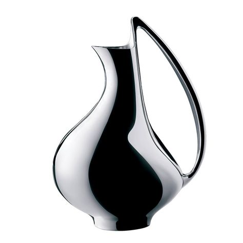 1stdibs - GEORG JENSEN Silver "Pregnant Duck" Water Pitcher 992 explore items from 1,700  global dealers at 1stdibs.com Pitcher Design, Metal Vessel, George Jensen, Vase Project, Metal Drawing, Modern Chic Design, Georg Jensen Silver, Vintage Modern Jewelry, Hand Raised