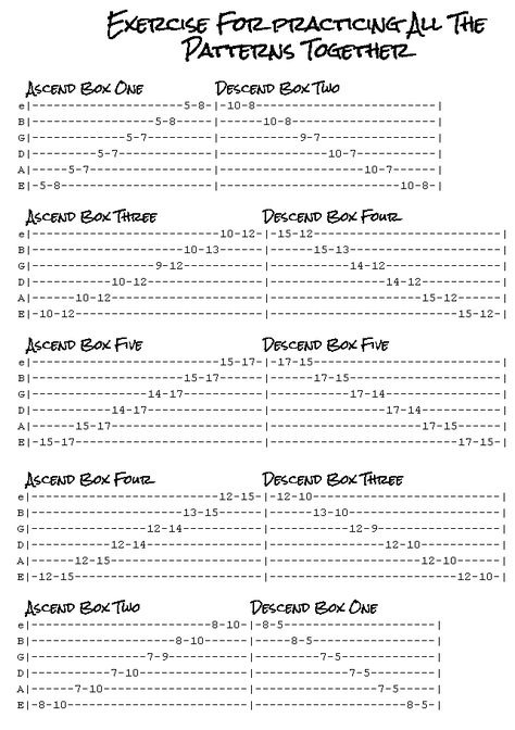 Electric Guitar Exercises, Beginner Guitar Exercises, Electric Guitar Scales, Guitar Tabs Scales, Guitar Scales Beginner, Guitar Arpeggios Patterns, Guitar Scales Exercise, Guitar Arpeggio Exercises, Learn Guitar Scales