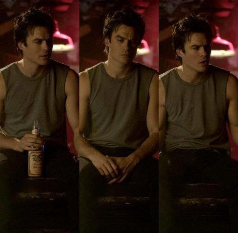 1977 Damon Damon Salvatore 1977, Tvd Damon, Tvd Dr, Tvd Aesthetic, Damon And Stefan Salvatore, Ian Somerhalder Vampire Diaries, Hottest Guys, Damon Salvatore Vampire Diaries, The Vampire Diaries 3