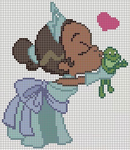 Modele Pixel Art, Disney Cross Stitch Patterns, Graph Paper Drawings, Easy Pixel Art, Pixel Art Templates, Pixel Drawing, Pixel Crochet, Pix Art, Pixel Art Grid