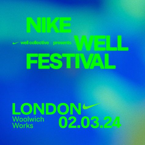 Nike wellness festival Nike Event, Wellness Festival, London In March, Holistic Fitness, Event Branding, Event Gifts, Support People, Fitness Gifts, March 2024