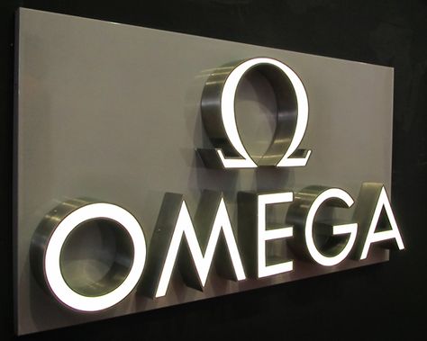 Fascia Omega Led Letters, 3d Signage, Illuminated Signage, Channel Letter Signs, Angels Touch, Led Sign Board, Pylon Sign, Signage Board, Sign Letters