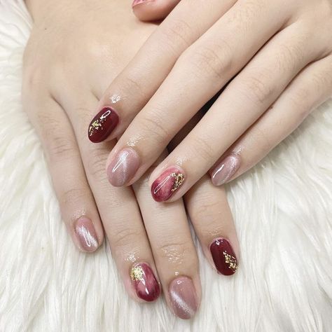 Nail Art Merah Simple, Nail Art Simple Untuk Kulit Sawo Matang, Nail Art Warna Merah, Nail Merah, Nail Art Pengantin, Nail Art Simple Kuku Pendek, Nailart Merah, Nail Art Untuk Kulit Sawo Matang, Nailart Merah Maroon