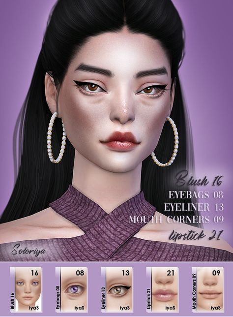 #sims4cc #sims4downloads #sims4makeup #ts4cc #ts4downloads #ts4makeup #s4cc #s4downloads #s4makeup #sims4genetics #ts4genetics Sims 4 Mouth Corners, Skin Details, Eye Bags, Sims4 Cc, Ts4 Cc, Sims 4 Custom Content, Sims Cc, Sims 4, Eyeliner