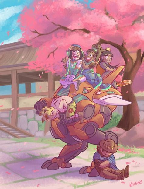 McCree, Junkrat , D.va , Lucio e Symmetra in Hanamura Soldier Overwatch, Junkrat Fanart, Doom 4, D.va Overwatch, Overwatch Funny, Overwatch Memes, Overwatch Comic, Overwatch Fanart, Heroes Of The Storm