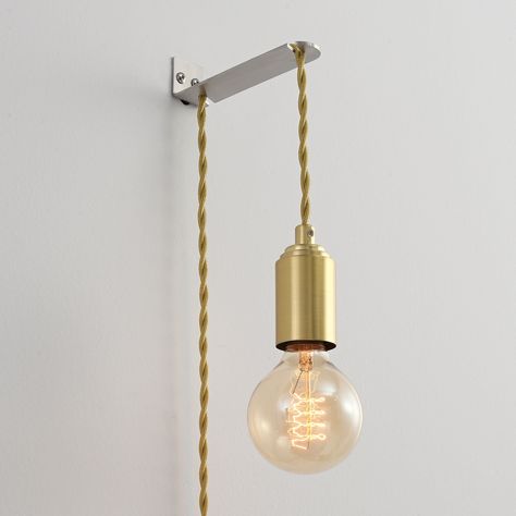 [Ad] A Sleek And Modern Minimalist Bracket For Hanging Plug-In Pendant Lights On The Wall And Making Diy Shelves. Perfect For Bedside Lighting Without Sacrificing Table Space. It Makes A Great Plant Hanger As Well. This L-Bracket Is Laser Cut And Bent From A 3Mm Thick Sheet Of Stainless Steel. Easy To Install With Included Hardware. (Note: For Making Shelves, Screws For Securing The Shelf To The Bracket Are Not Included.)The Perfect Companion For Our #diyhangingbedsidelamp Making Shelves, Diy Shelf, Plug In Pendant Light, Industrial Modern, Wall Bracket, Bedside Lighting, Lamp Parts, Simple Lighting, Diy Lamp