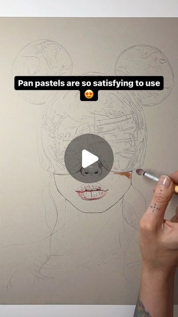 Jennifer De Boer on Instagram: "Bustin out the pan pastels for my next drawing. This time on Canson Mi Teintes pastel art board. Crossing my fingers I don’t mess it up 🫠 

Just a lil sneak preview time lapse for fun ❤️

Would y’all be interested in seeing more of these? Lemme knowwwwww!

#panpastels #art #drawing #pastel" Pan Pastels Art Drawings, Panpastel Art, Pan Pastels Art, Pan Pastels, Pastels Art, Pastel Art, Time Lapse, Drawing Tutorials, Soft Pastel