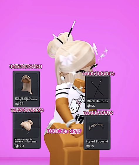 Avatar Accessories, Berry Hair, Roblox Hair, Bloxburg Decals Codes Aesthetic, Baby Announcement Photoshoot, Code Clothes, Hair Codes, Roblox Clothing, Black Hair Roblox