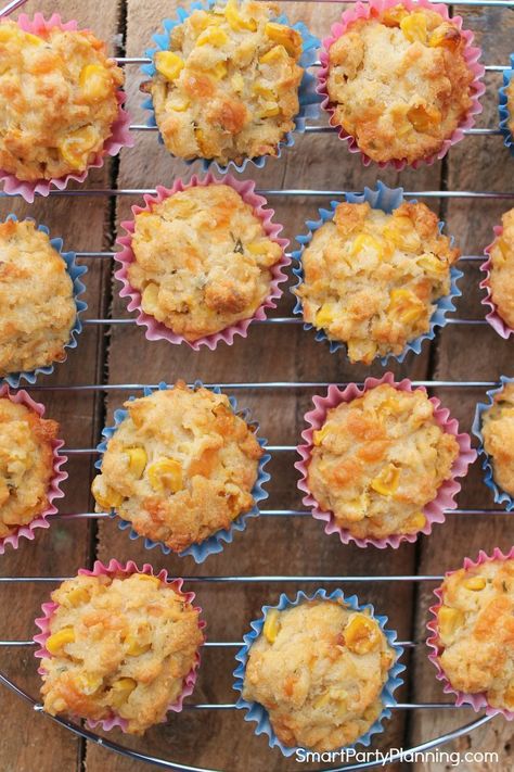 Easy Sweetcorn Muffins Kids Will Actually Love To Eat Sweetcorn Muffins, Muffin Stand, On The Go Breakfast, Corn Nut, Pork Chop Recipes Baked, Chop Recipes, Baking Muffins, Muffin Tray, School Lunch Box