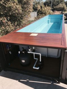 Container Swimming Pool, Piscina Container, Shipping Container Swimming Pool, Swimming Spa, Shipping Container Pool, Deck Piscina, Pool Diy, Container Pool, Sea Containers