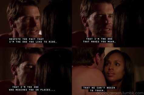 Cuz this was just TOO. FUNNY. XD Olivia And Jake Scandal, Olivia And Jake, Jake Ballard, Scott Foley, Tv Show Couples, Baby Swag, Too Funny, Tv Show Quotes, Scandal