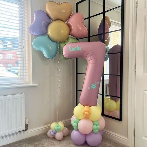 A Lister Events | Preston on Instagram: "Lots of cute children number towers going out this weekend 🌸🐵🌿🌷🐯 Message to book • #childrenballoons #numberballoons #numberstacks #prestonballoons #pastelballoons #springballoons #jungleballoons #safariballoons" Jungle Balloons, Balloon Tower, Pastel Balloons, Number Balloons, Birthday Balloons, Preston, This Weekend, Girl Birthday, Kids Birthday