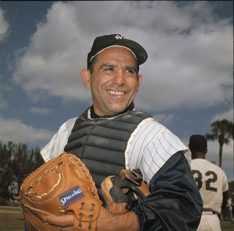 He went from short, slow kid to the Hall of Fame: Baseball great Yogi Berra dies at 90 - The Orange County Register Yogi Berra Quotes, Yogi Berra, Alex Rodriguez, Yankees Baseball, Memorable Quotes, Ny Yankees, Vintage Baseball, Baseball Players, Major League Baseball