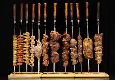 Brazilian Barbecue, Brazilian Churrasco, Brazilian Steak, Meat Restaurant, Brazilian Steakhouse, Best Buffet, Barbecue Pit, Brazil Carnival, Bbq Food