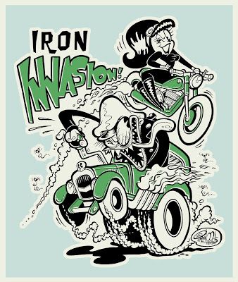 Shawn Dickinson Shawn Dickinson, 1930s Cartoons, Rockabilly Art, School Illustration, Rat Fink, Poster Drawing, Motorcycle Art, Lowbrow Art, Retro Cartoons