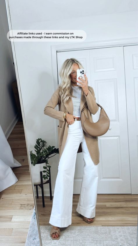 Shop Juliette collarless sweater-blazer and other curated products on LTK, the easiest way to shop everything from your favorite creators. Sweater Blazer, Business Attire, Spring Outfit, Blazer