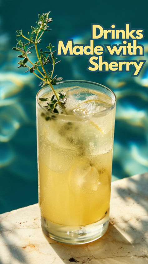 Drinks Made with Sherry Sherry Cocktails, Wine Recipes Drink, Sherry Wine, Fortified Wine, Wine Drinks, Cocktail Recipes, Spain, Wine, Drinks