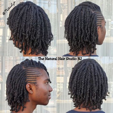 Twist Natural Hair, Side Cornrows, Flat Twist Hairstyles, Natural Twist, Natural Hair Salons, Natural Hair Stylists, Natural Twists, Two Strand Twist, Flat Twist