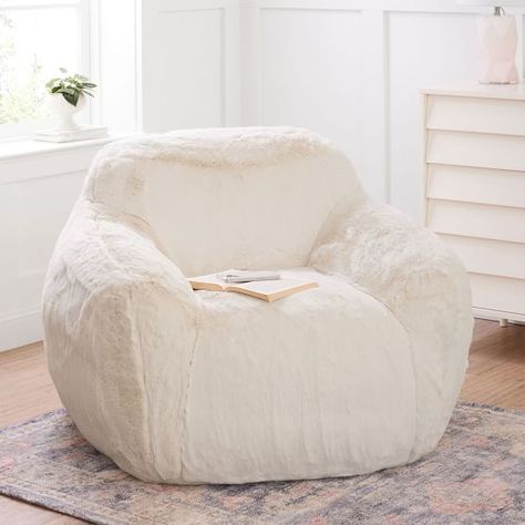 Snug Chair, Big Bean Bag Chairs, Fluffy Chair, Ivory Chair, Big Bean Bags, Teen Lounge, Teen Bedroom Furniture, Bag Chair, Lounge Seating