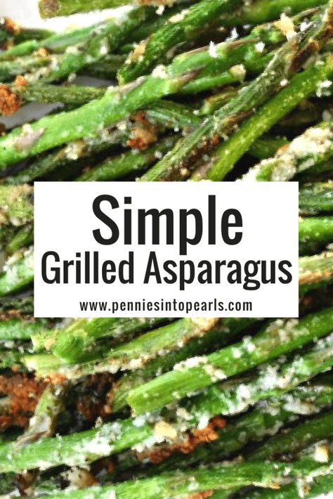 Parrilladas Ideas, Best Asparagus Recipe, Grilled Asparagus Recipes, Asparagus Recipes Baked, Asparagus Recipes, Grilled Veggies, Healthy Side, Tasty Recipe, Grilled Asparagus