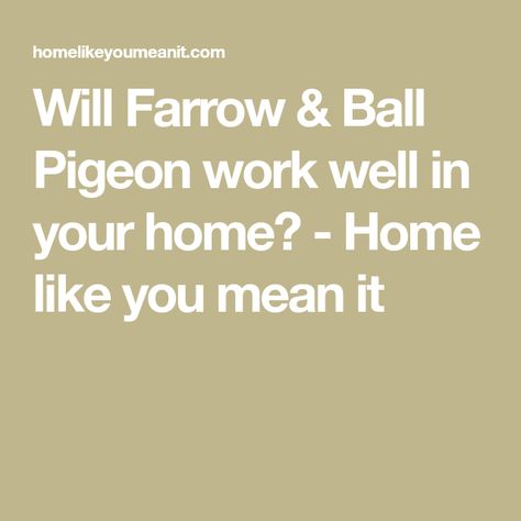 Farrow And Ball Pigeon Built Ins, Pigeon Bedroom Farrow And Ball, Farrow And Ball Pigeon Colour Schemes, Pigeon Farrow And Ball Living Room, Farrow And Ball Pigeon Living Room, Farrow Ball Pigeon, Second Bedroom Ideas, Farrow And Ball Pigeon, Farrow And Ball Living Room