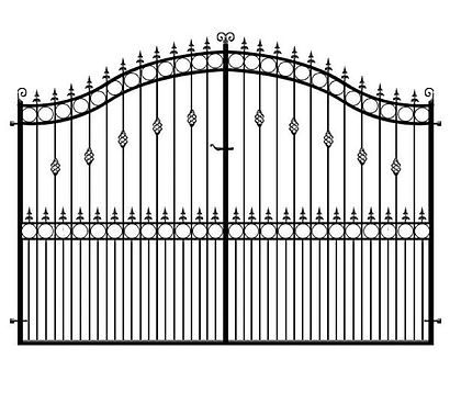 Gates Ideas Entrance, Outdoor Gates Ideas, Outdoor Gates, Gates Ideas, Wrought Iron Gate Designs, Patio Gates, Metal Driveway Gates, Estate Gates, Metal Garden Gates