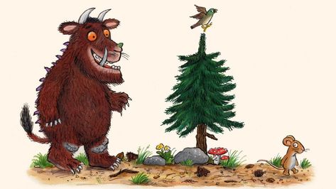 Julia Donaldson and illustrator Alex Sheffler help children understand the regulations in new images. Alex Scheffler, Axel Scheffler, Gruffalo's Child, The Gruffalo, Wonderful Picture, Childrens Stories, Walk In The Woods, Home Design Decor, Weird And Wonderful