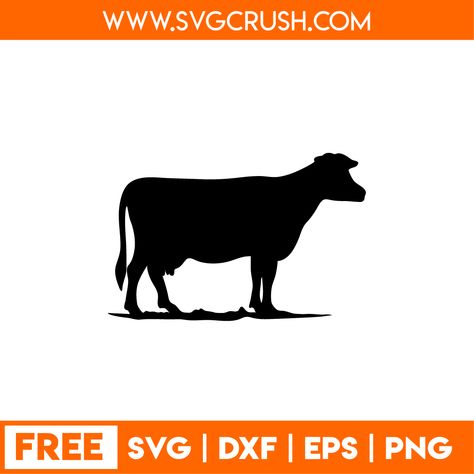 Cow Svg Free Files For Cricut, Cow Svg Free, Cricut Vinyl Projects, Cricut Animals, Farm Svg, Cow Svg, Cricut Explore Projects, Decal Ideas, Free Svgs