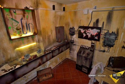 Escape room "Zombie Apocalypse Online" by Exit the Room in Las Vegas Apocalypse Room, Escape Room Themes, Escape The Room, New Music Albums, Scary Books, Escape Room Game, Team Building Activities, Escape Game, Game Master