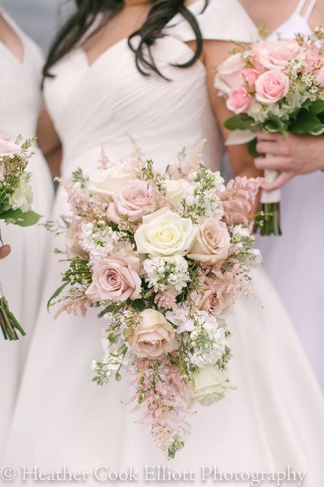 Vintage Bridal Bouquet, Blush Bouquet Wedding, Greenery Wedding Bouquet, Cascading Bridal Bouquets, Cascading Wedding Bouquets, Bridal Bouquet Pink, Rose Bridal Bouquet, Blush Bouquet, Blush Wedding Flowers