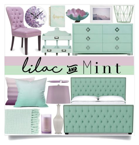 Lilac And Emerald Green, Mint And Lilac Bedroom, Green And Lilac Bedroom, Lilac Bedroom, Mint Bedroom, Fairytale Bedroom, Mint Rooms, Shabby Chic Interiors, Grey Room