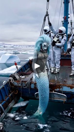 Real Mermaids Found, Female Creature, Mermaid Siren, Humanoid Creatures, Real Mermaids, Sea Monsters, Cristiano Ronaldo, Mermaid, On Instagram