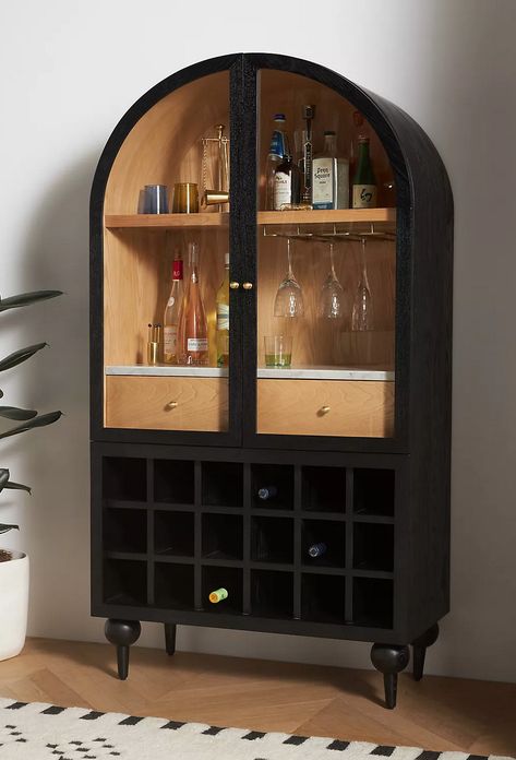 Fern Bar, Bar Design Home, Bar Room Decor, Apartment Bar, Home Bar Cabinet, Cabinet Bar, Game Room Bar, Wood Display Stand, Modern Storage Cabinet