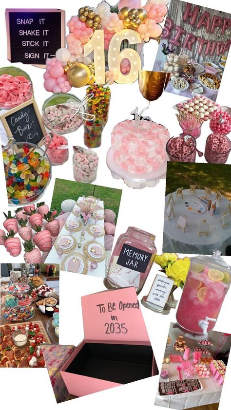 Sweet 16 Ideas, Memory Jar, Sweet 16, Candy Bar, Candy