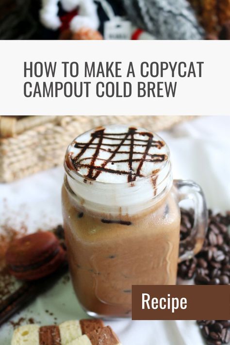 Copycat Dutch Bros, Iced Mocha Recipe, Iced Mocha Coffee, Diy Coffee Drinks, Summer Coffee Drinks, Nespresso Recipes, Cold Brew Coffee Recipe, Cold Brew Recipe, Mocha Recipe