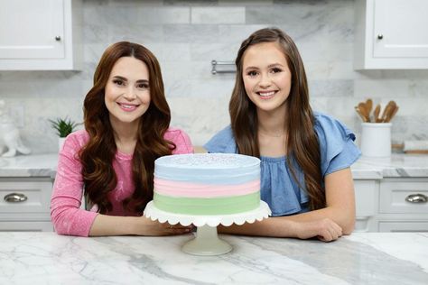 Just Add Magic Cake | Rosanna Pansino ft. Olivia Sanabia Just Add Magic Cake, Just Add Magic Party Ideas, Just Add Magic Recipes, Magic Birthday Cake, Strawberry Blueberry Cake, Rosana Pansino, Blueberry Cake Recipe, Cake Pistachio, Olivia Sanabia