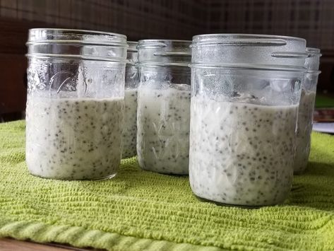 Low Carb Burger Buns, Tapioca Recipes, Low Carb Burger, Tapioca Pudding, Fat Bomb, Healthy Sugar, Best Shakes, Gf Desserts, Chia Seed Pudding