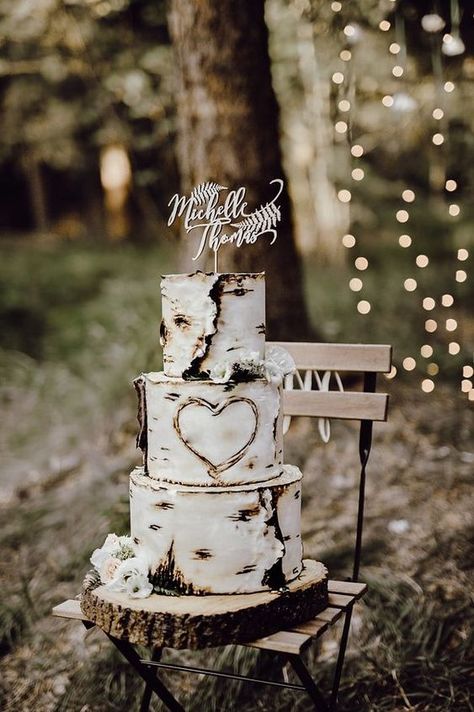 Country Wedding Cakes, Rustic Cake Toppers, Fall Cakes, Wedding Cake Rustic, Rustic Wedding Cake, Rustic Cake, Wedding Topper, Wedding Cake Designs, Vintage Cake