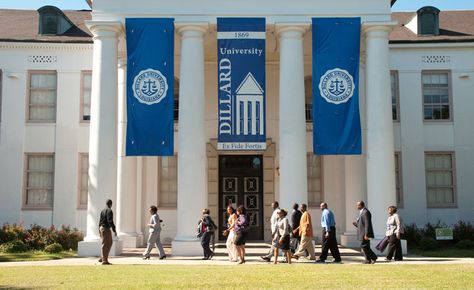 Dillard University in New Orleans, Louisiana. Dillard University, Hbcu Grad, State School, Big Big, Patio Designs, Big Easy, New Orleans Louisiana, African American History, Black American