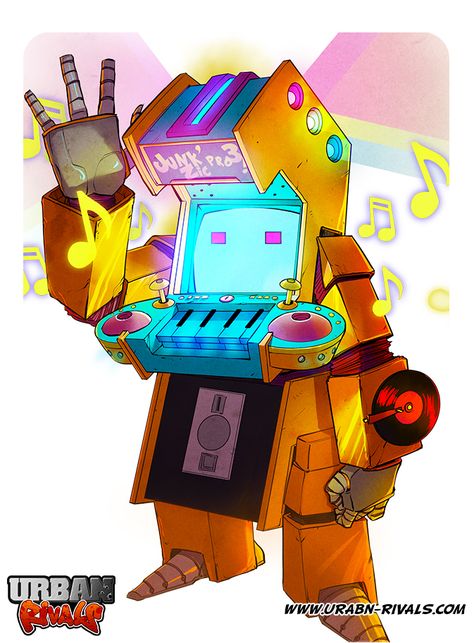 Junkz Oriold level3 Robot Oc, Urban Rivals, Hip Hop Artwork, Caracter Design, Cool Minecraft Creations, City Cartoon, Characters Inspiration Drawing, Arte Robot, Boy Drawing