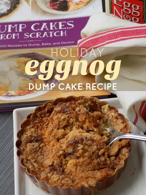 One Savvy Mom ™ | NYC Area Mom Blog: Eggnog Dump Cake Recipe + Holiday Gift Idea For Baking Enthusiasts! Eggnog Dump Cake, Christmas Breakfast Recipes Holidays, Recipes Using Eggnog, Easy Holiday Cakes, Easy Holiday Desserts Christmas, Nyc Mom, Holiday Cake Recipes, Mini Bundt Cakes Recipes, Recipes To Bake