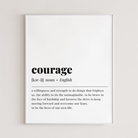 quotes powerful Courage Pictures, Courage Meaning, Inspirational Definitions, Courage Definition, Vision Pictures, Courage Art, Short Powerful Quotes, Exam Motivation Quotes, Future Board